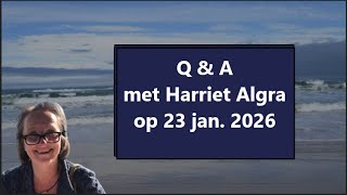Download Lagu Q \u0026 A met Harriet Algra op 23 jan.2026 MP3