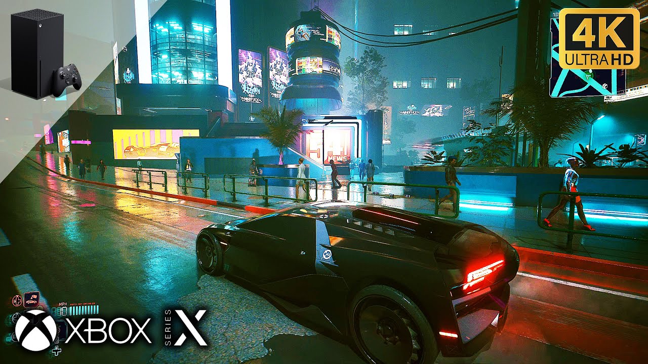 Cyberpunk 2077 - Xbox Series X Gameplay 4K - YouTube