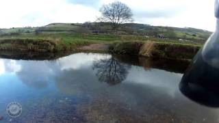 Fording the River Otter near Newton Poppleford in Devon