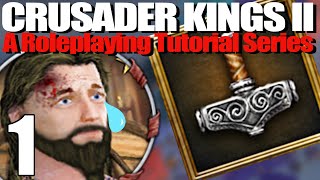 An Introduction to CK2 (Fistfighting Thor and Paying for my Crimes) | Crusader Kings II: Vanilla+ #1