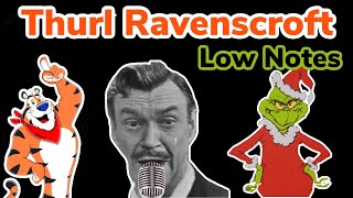 Thurl Ravenscroft - Low Notes Net Worth
