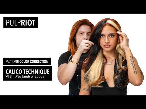 How to  Master Calico Hair Color Tutorial with Alejandro Lopez | Pulp Riot FACTION8