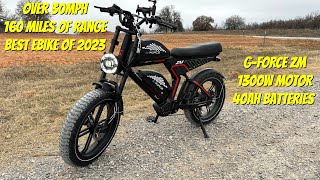 2023 Best of the Best - Fast - Dual Battery G-Force ZM eBike Review ON SALE!!