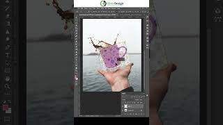 Coffee cup mockup design in photoshop #shorts screenshot 5