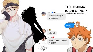 Tsukishima Is Cheating?Tsukihina Feat. Some Rare Pairshaikyuu Textsbakashimaa