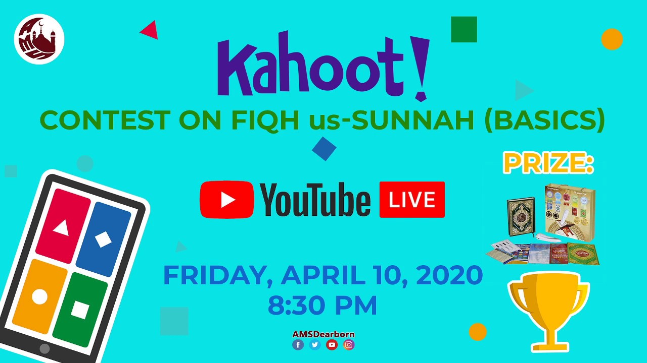 Kahoot Contest on Fiqh us-Sunnah Basics 