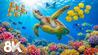 Amazing 8K Ocean Adventure — Dive Deep &amp; Marvel at Marine Life in The Best 8K ULTRA HD Aquarium