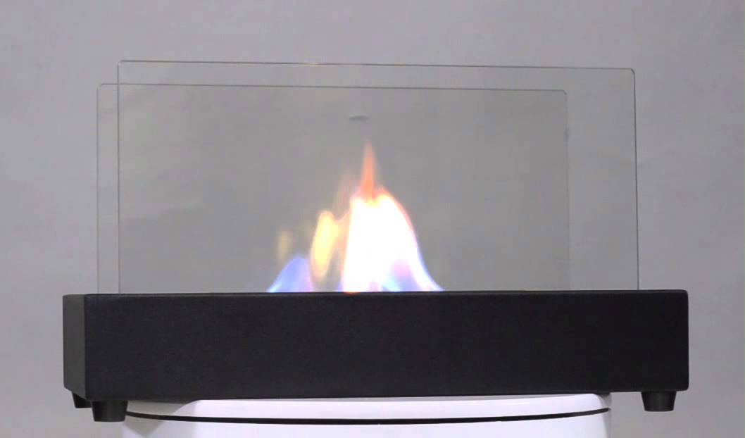 Decorative FreeStanding BioEthanol Fireplace YouTube
