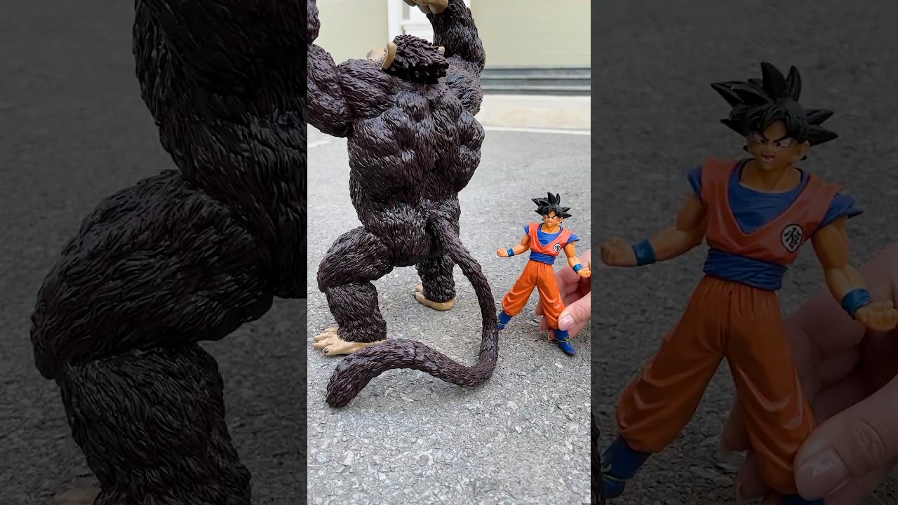Goku Teases King Kong (Oozaru) | 