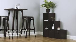 Hartleys Direct Black 6 Cube Storage Unit Net Worth