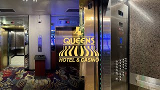 Modded Again! Haughton Traction Elevators - North Tower, Four Queens Hotel & Casino - Las Vegas, NV