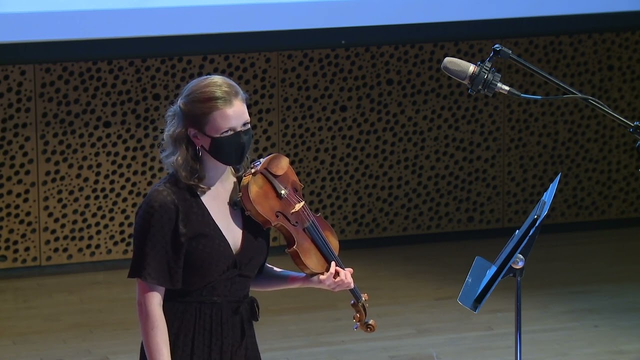 The Future of Work for Violin, Live Electronics, and Projection