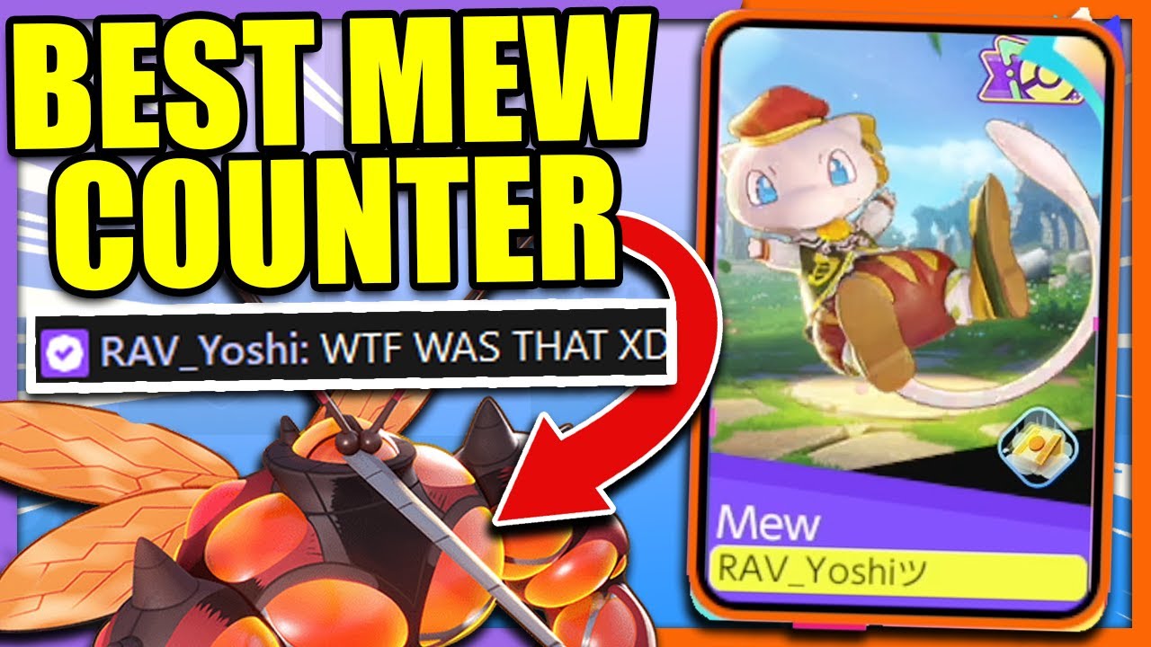 HOW TO DESTROY A PRO PLAYER ON MEW WITH BUZZWOLE!! Become Godlike | Pokemon  Unite