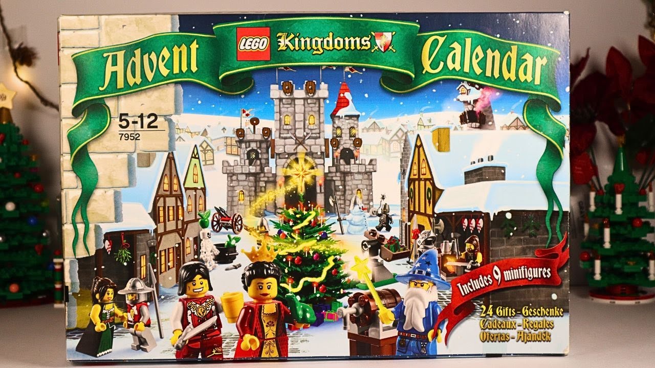 Открытие Адвент-календаря Lego Kingdoms 2010