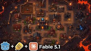 Claude Fable 5.1 is IMPRESSIVE At Making Godot Games With SpriteCook