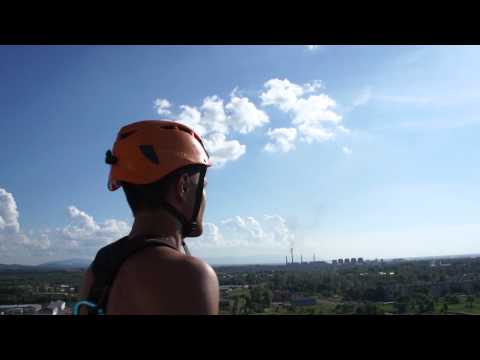 Ropejumping Труба Полтинник 50м 14/07/13 Серов Олег