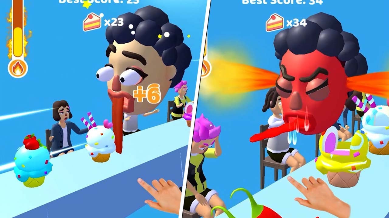 Licking Run 🍧😹 NEW GAME!! New Skin,All Levels Gameplay Trailer Android,iOS, New Gameplay 2022