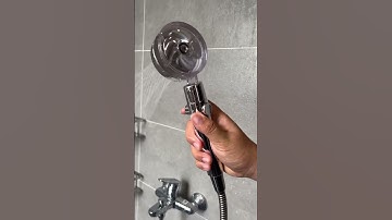 Vòi sen tăng áp có cánh quạt, kèm dây thay - Lỗ Vũ Review