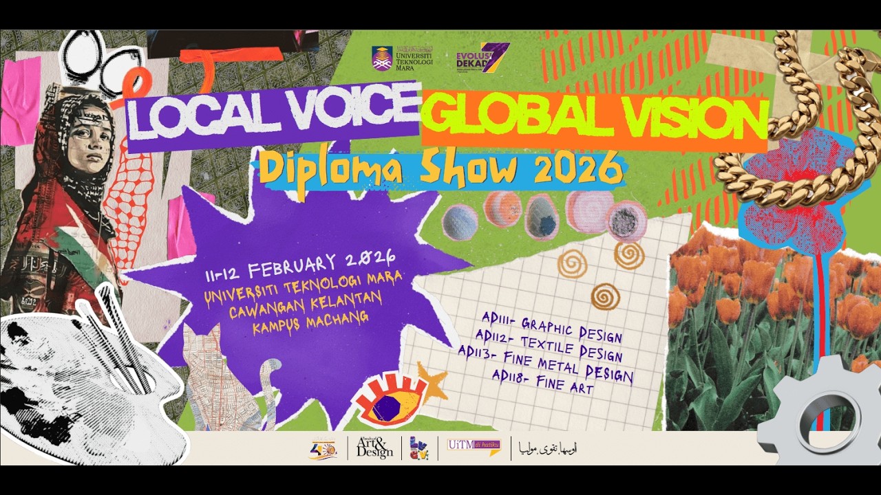 MAJLIS PERASMIAN PAMERAN DIPLOMA FSSR SESI 20254 “LOCAL VOICE, GLOBAL VISION”