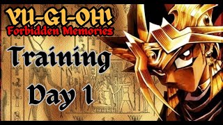 YU-GI-OH! Forbidden Memories HD (1999) Training Day 1 - Learning With Starter Deck