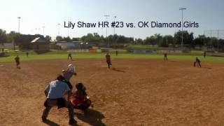 Lily Shaw HR #23 06/24/17 - USA ASA State Championship