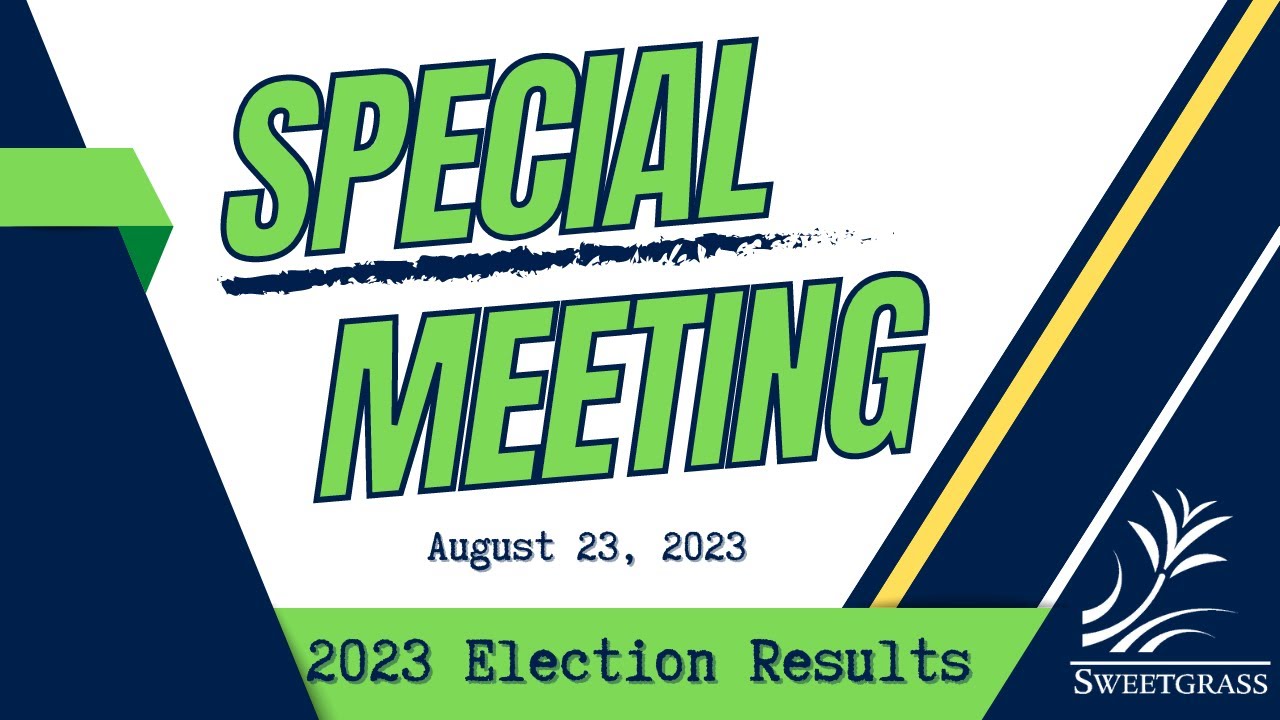 BOD Special Meeting - 2023 Election Results - YouTube
