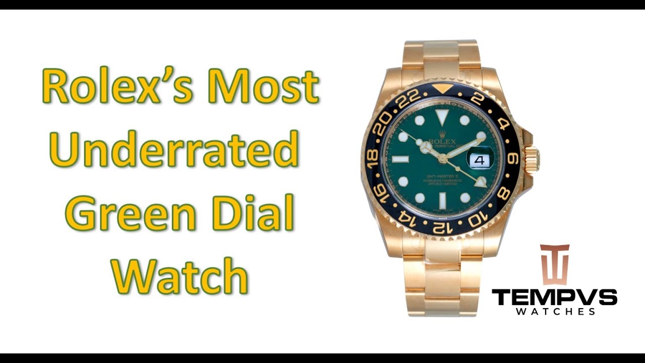 A Sleeping Giant: The Rolex GMT Master II, Ref: 116718LN with a Green Dial