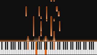 William James Kirkpatrick - Ah my heart is heavy laden | Piano Visualization