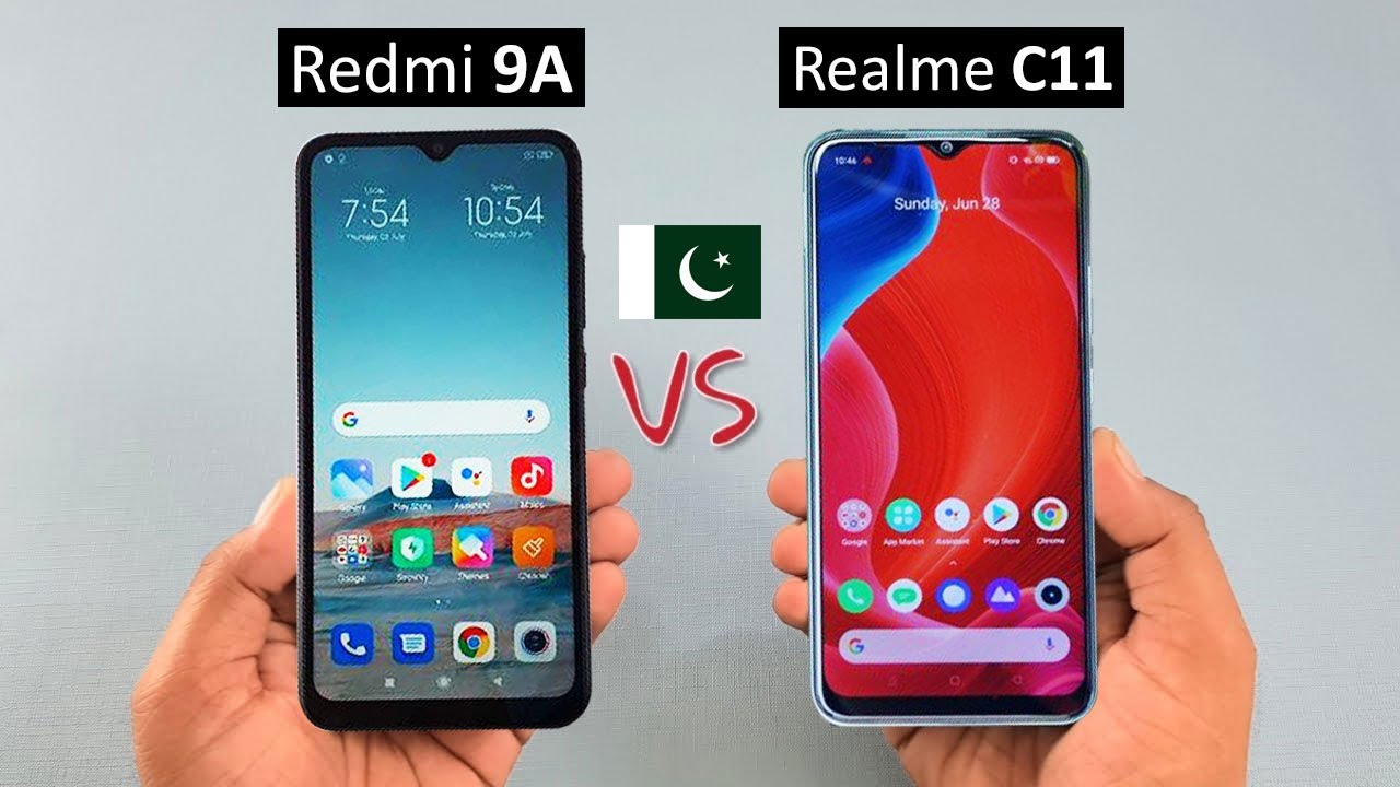 Redmi 9a Realme C11 2022 Сравнение