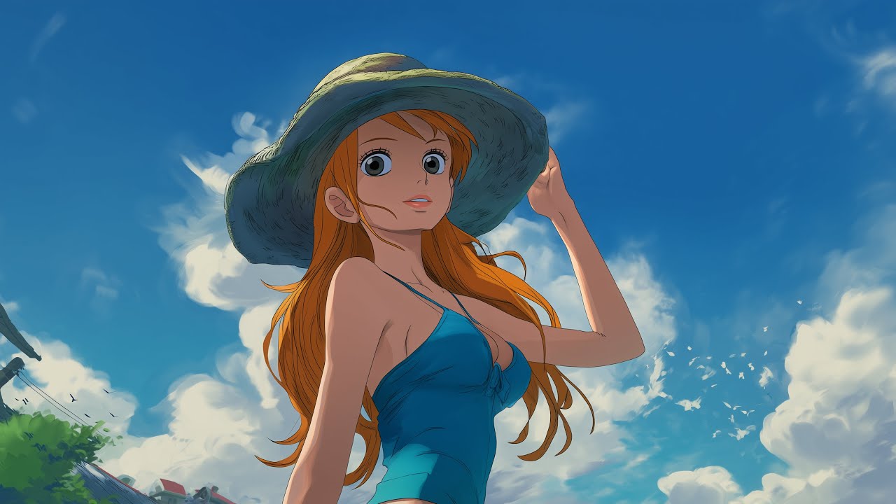 ONE PIECE×新海誠】新海誠の作風でワンピースのキャラクターを登場させ