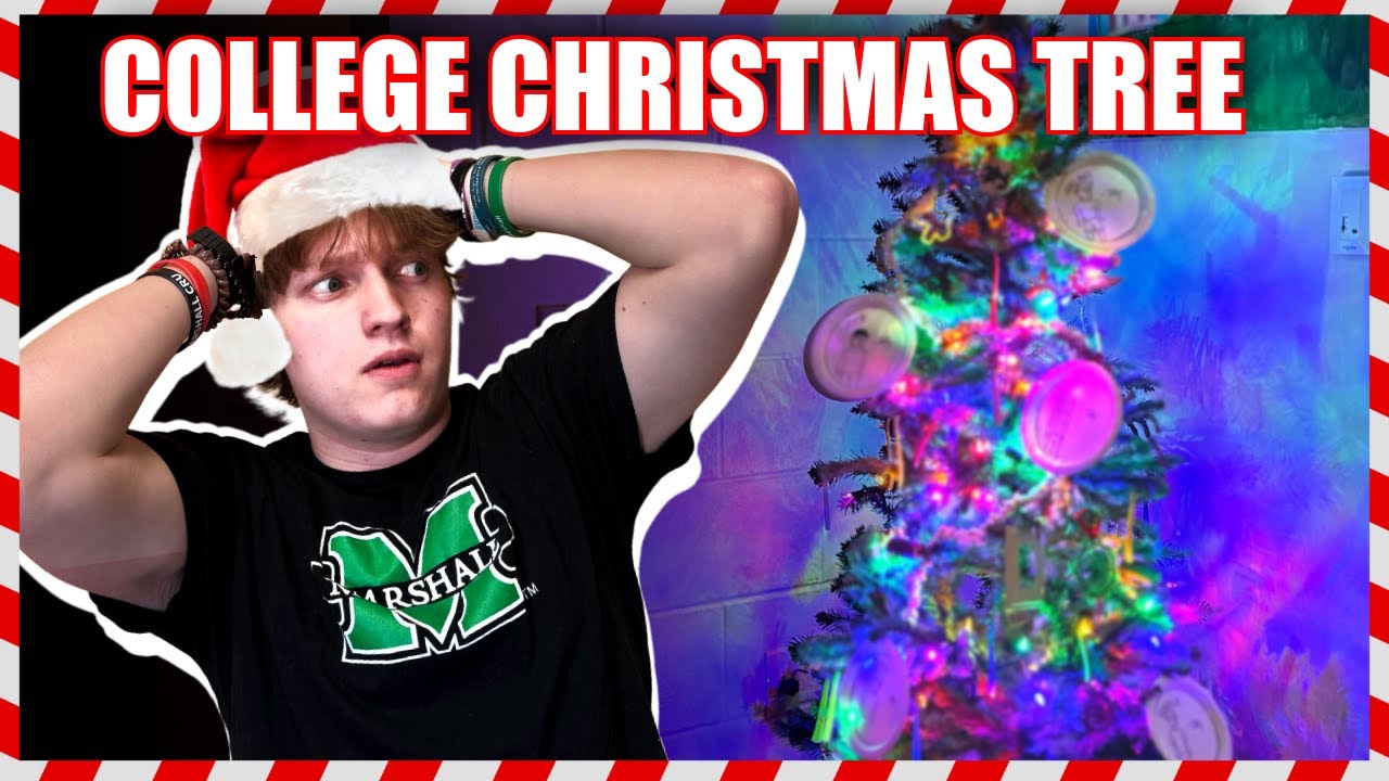 can Marshall University students make a dorm room Christmas tree? -ZAJ
