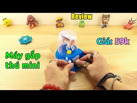 Video Trên tay máy gắp thú mini giá rẻ - youtube