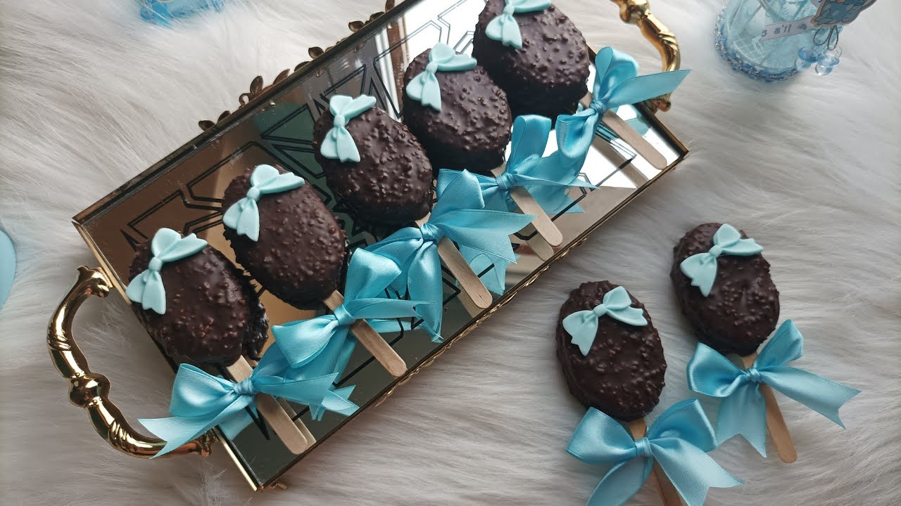 حلوى الاسكيمو بدون مول للمزيود 👶👶