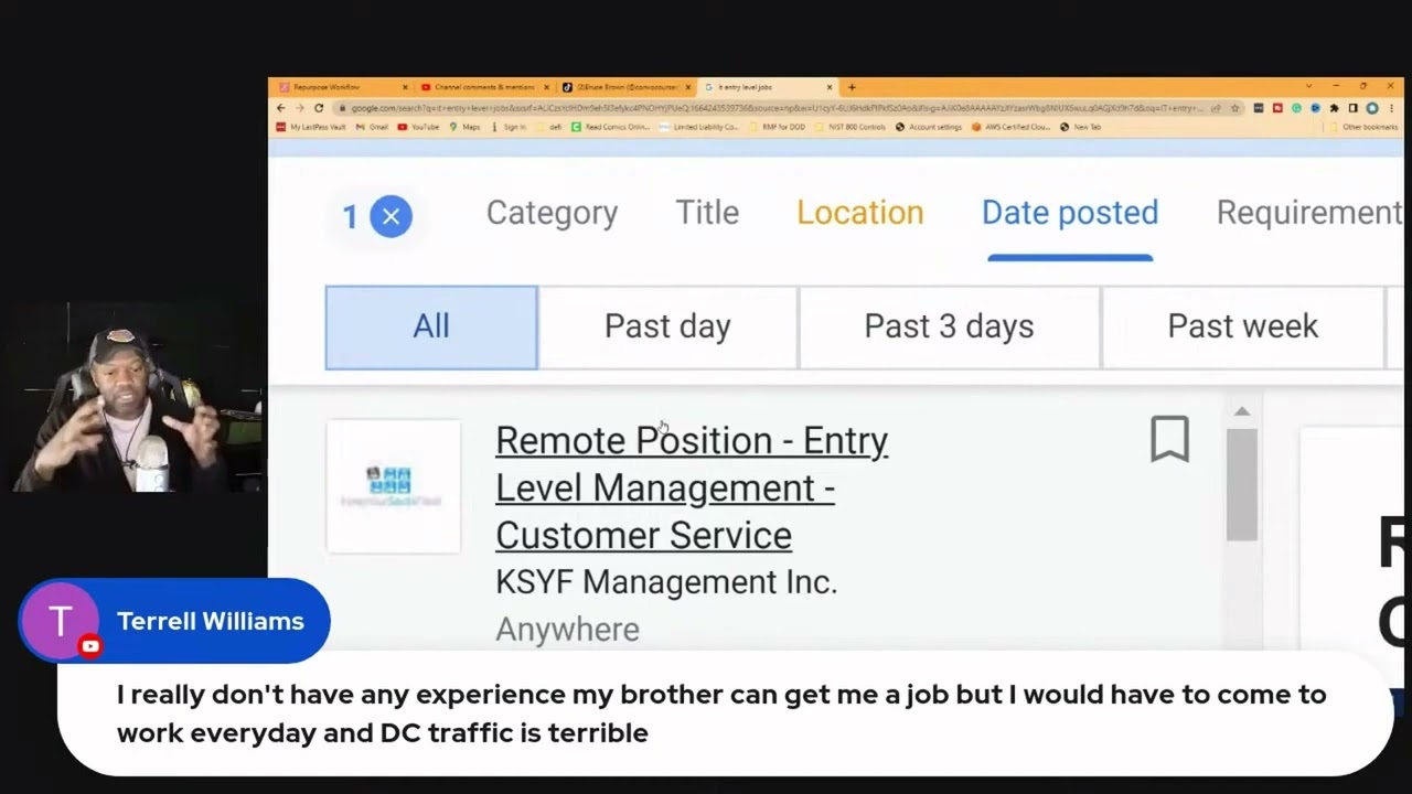 Find a remote cybersecurity in DC Maryland area