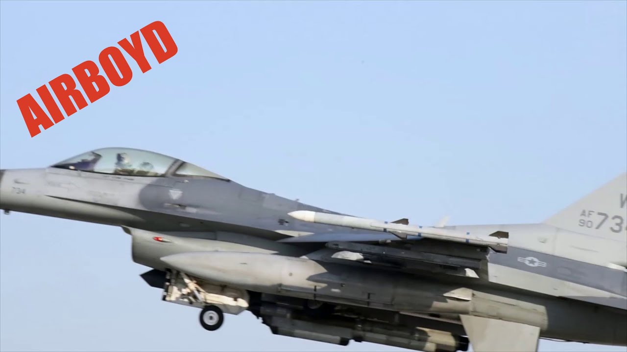 F-16 Operations At Kunsan Air Base