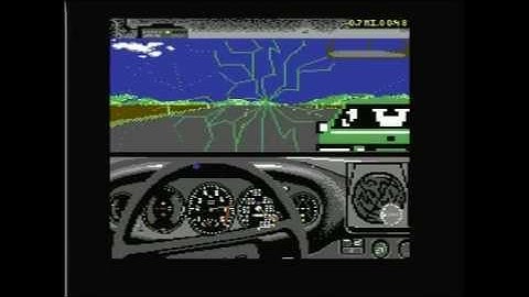 The Duel: Test Drive II for the Commodore 64 (NTSC)