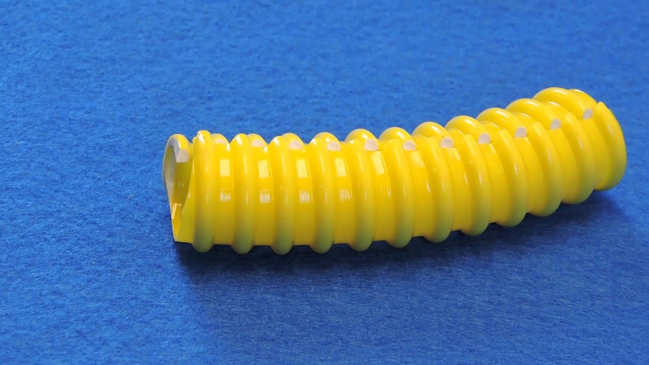 PVC Corrugated Split Tubing Wire Loom YouTube