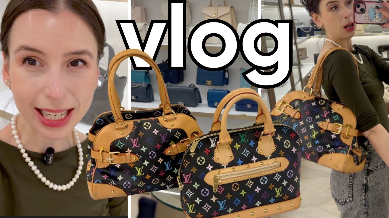 Почему я снова хочу купить новую сумку? 🙄 Louis Vuitton Takashi Murakami Multicolor Claudia vs Al...