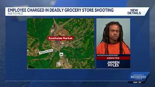 Suspect charged in Natchez shooting