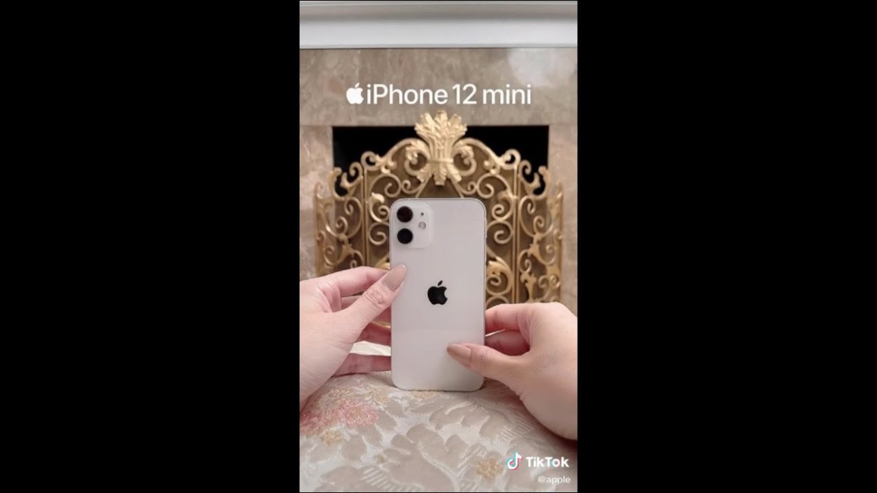 Apple on TikTok — #makeitmini Challenge — iPhone 12 mini [18/11/20 ...