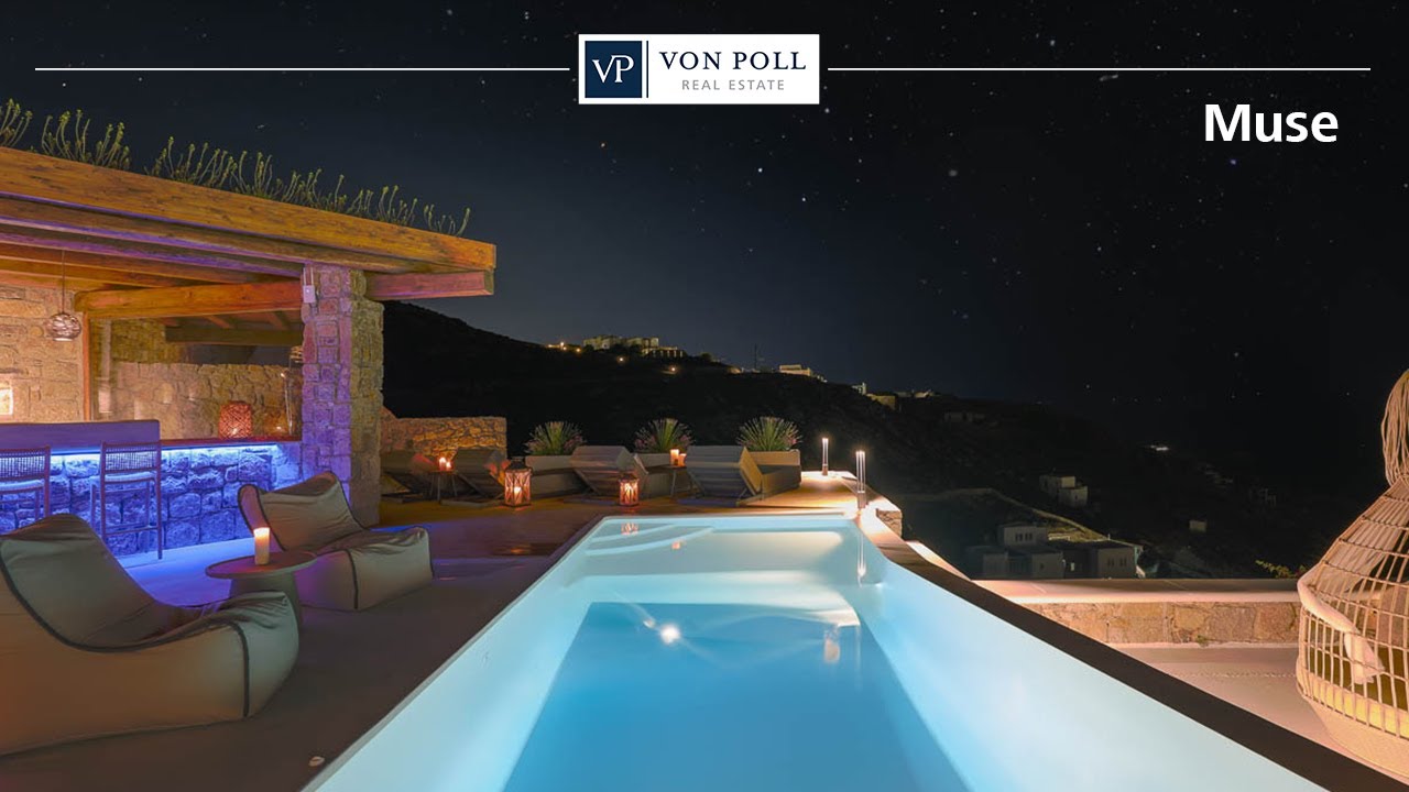 The Muse | Luxury 4-Bedroom Villa in Choulakia, Mykonos 