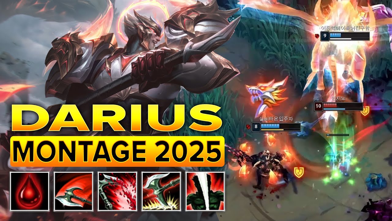 Darius Montage 2025 - High Elo Darius Best Plays Season 15