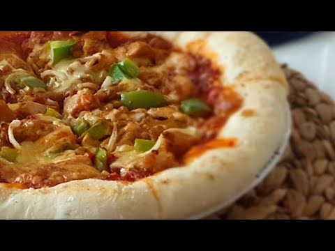 صورة  طريقة عمل البيتزا افضل طريقة لعمل البيتزا فى المنزل 😍😋- the best way to make pizza in home طريقة عمل البيتزا من يوتيوب