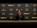 QB Jayden Daniels Speaks to the Media After Practice | Washington Commanders