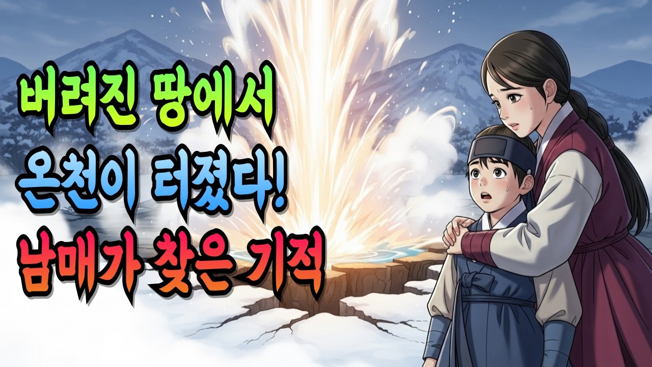 눈 속에서 쫓겨난 남매… 그런데 산에서 온천이 터졌다 | 인생을 바꾼 기적 같은 옛날이야기