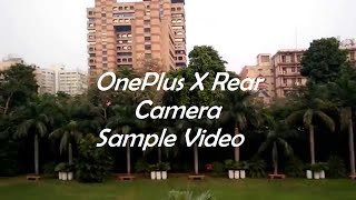 Oneplus X Rear Snapper Sample Video