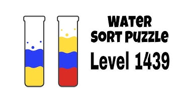Water Sort Puzzle Level 1439