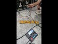Charge gas R600a by Jig and digital scale.