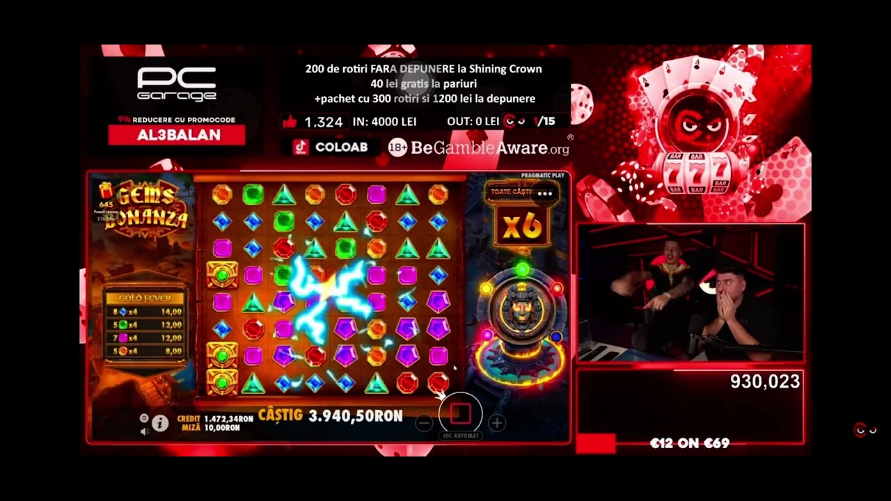 CIPI RAW & COLO DAU LOVITURA LA GEMS BONANZA PLATA FRUMOASA ❌🚀🔥💶‼️