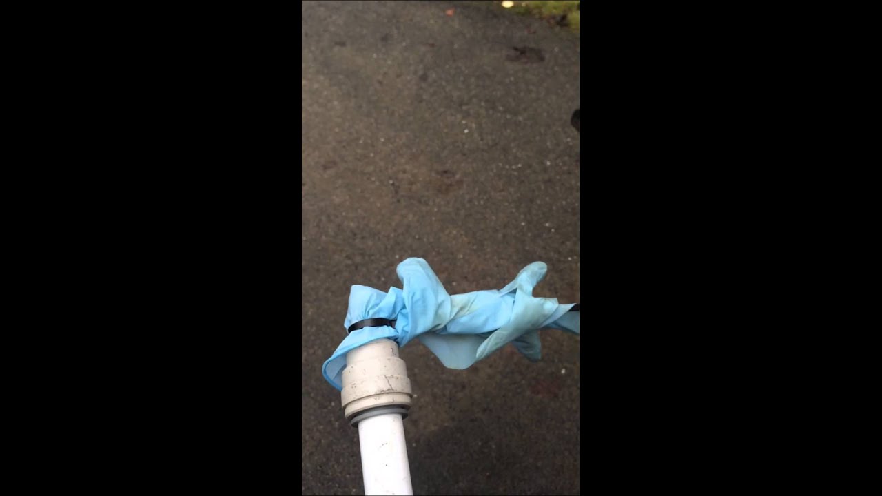 Blowing up a nitrile glove YouTube
